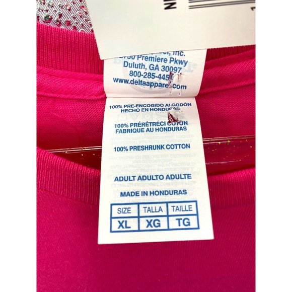 Stranger Things Greetings from the Upside Down Postcard Tshirt Mens X-Large Pink - Picture 5 of 6
